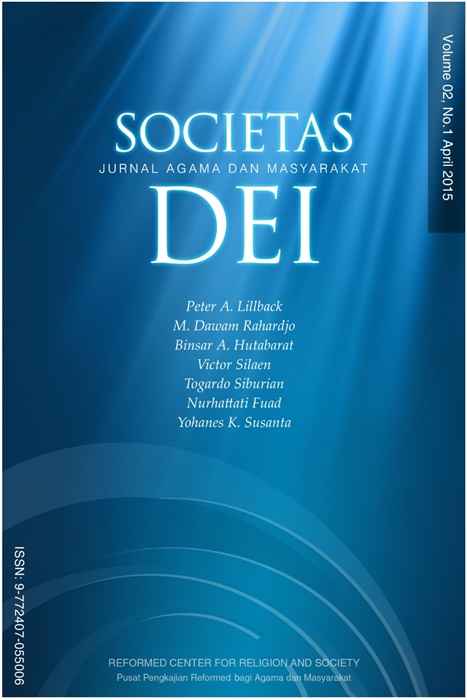 Societas Dei Vol.2 No.1 2015