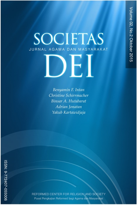 Societas Dei Vol.2 No.2 2015